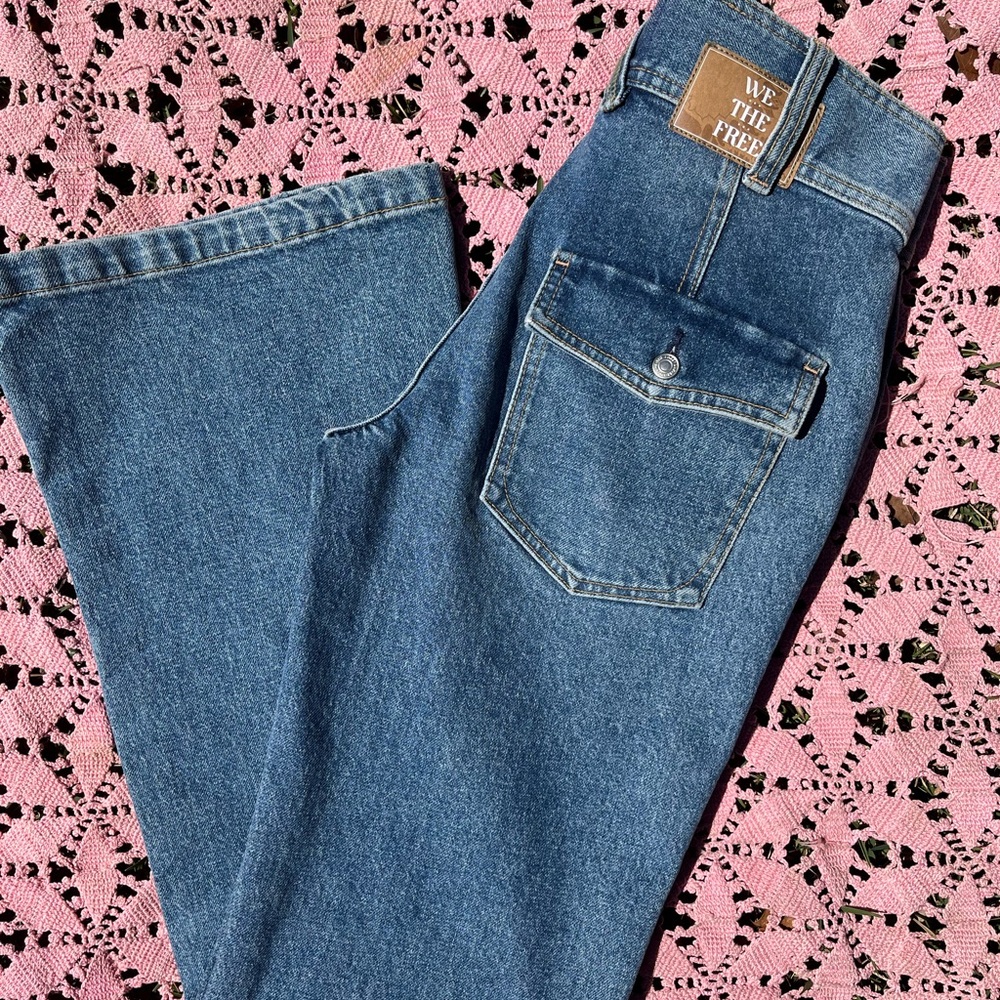 Free people flare jeans size 26